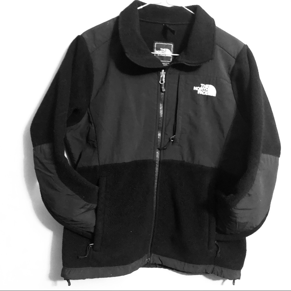 The North Face black polartec fleece sweater